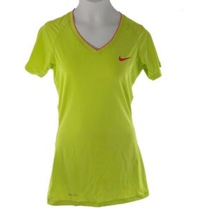 Nike dri fit tee shirt sleeve Nike logo size XS